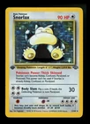 1st Edition Snorlax 11/64 Jungle 1999 Holo Rare WOTC Pokémon Card TCG