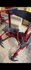 Rollator & Transportstuhl 2 in 1 –Drive Diamond Deluxe weinrot, leicht & faltbar