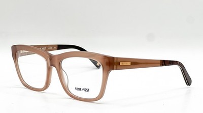 NEW NINE WEST NW5083 665 BLUSH BROWN AUTHENTIC EYEGLASSES 53-18