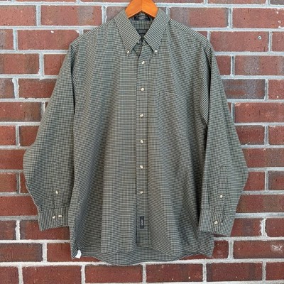 Arrow @Work @Play Men s Size L (16-16.5 ) Long Sleeve 32/33 Button Down Shirt