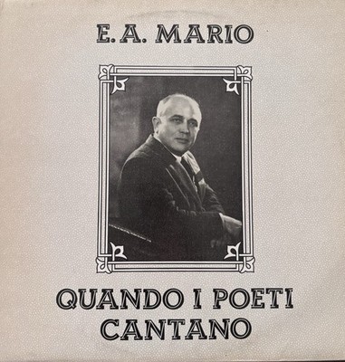 E. A. Mario - Wenn Dichter singen | Vinyl LP 33 Runden Rarität Neuwertig!