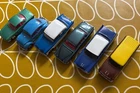6 VARIOUS DINKY AND CORGI VINTAGE DIECAST VEHICLES - CARS