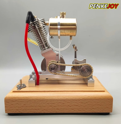 ENGINEDIY 2.1cc Mini Hoglet H09 Single Cylinder Gasoline Engine Model Collection