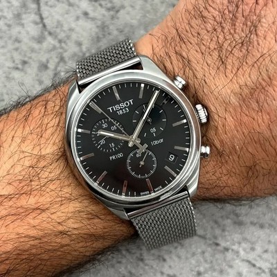Tissot PR 100 Chronograph Quartz Watch 41mm - T101.417.11.051.01