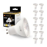 LED GlüHbirne GU10 Premium 5W 3000K Warmweiß 430Lm 12-Pak 230V Samsung Dioden