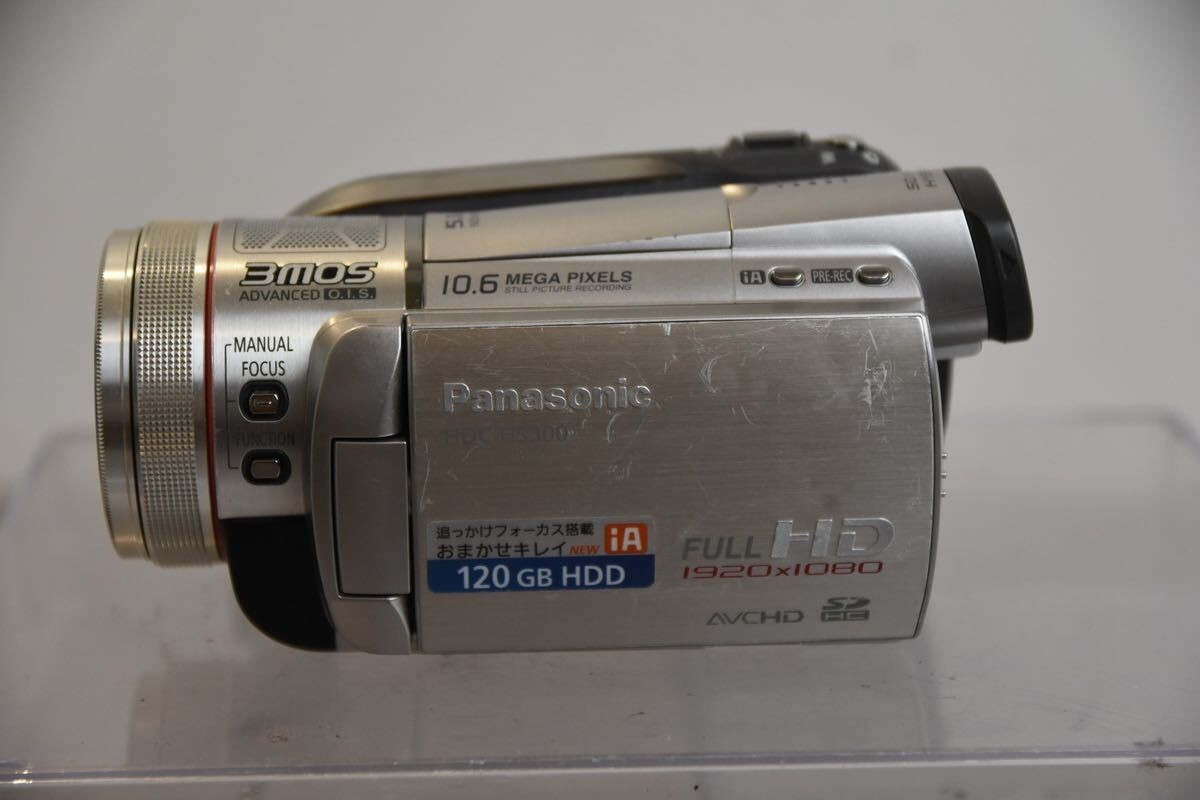 Panasonic HDC-HS300 Digital Video Camera Silver 120GB HDD SD
