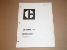 Caterpillar 980C Loader Electrical System Schematics , 63X817 - 63X1006
