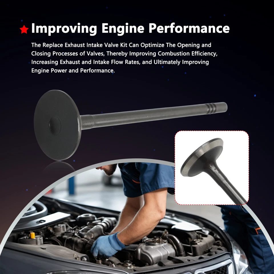 Exhaust Intake Valve for Jeep Grand Cherokee Wrangler 3.6L 5184127AC 5184128AE - Image 3 of 4