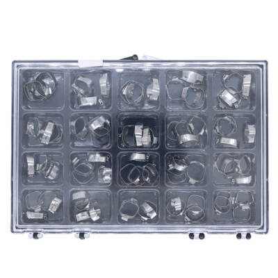 Kit De 80 Bagues Orthodontiques Roth 022 Pour 1ère Molaire Avec Tube Vestibulaire - Tailles #16 à #35 - Neuf