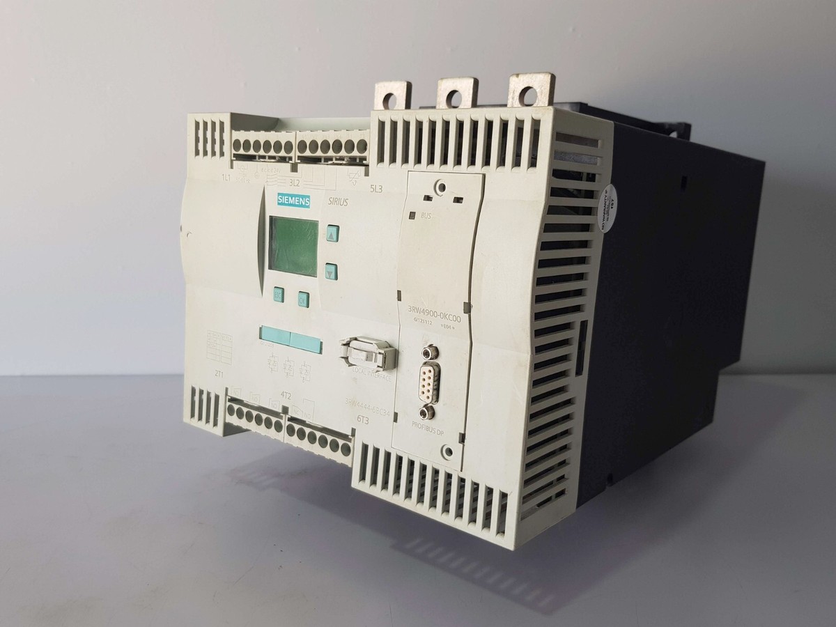 sister SIRIUS 中古実機 SIEMENS 3RW4444-6BC34 SIRIUS AC SEMICONDUCTOR MOTOR STARTER | eBay
