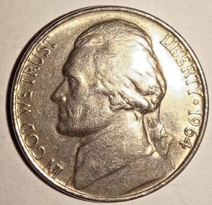 usa 5 cents 1964 D 【公式通販】