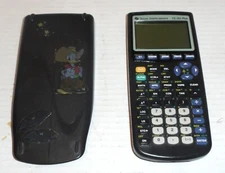 Texas Instruments TI-83 Plus Graphing Calculator with Cover DOESN'T TURN ON READ