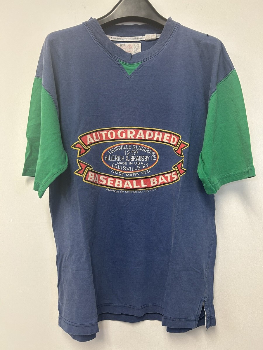 Vintage Louisville Slugger Baseball T Shirt Uktra Soft Logo Size Men’s Large