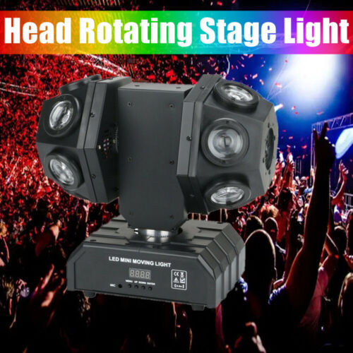 Moving Head Stage Lighting LED DJ Party Light DMX512 Beam Disco Lights  - Picture 1 of 14