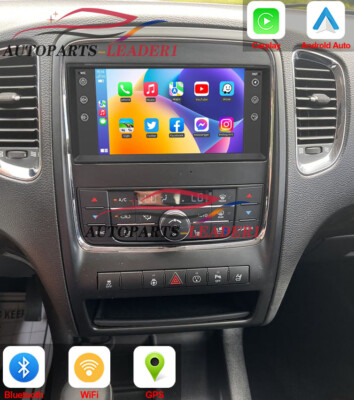 For 2011 2012-2013 Dodge Durango Apple CarPlay Android Auto Radio GPS WIFI BT FM