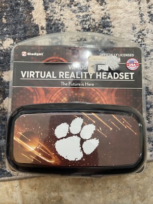 Clemson Tigers Virtual Reality Headset Vr-100 Brand New