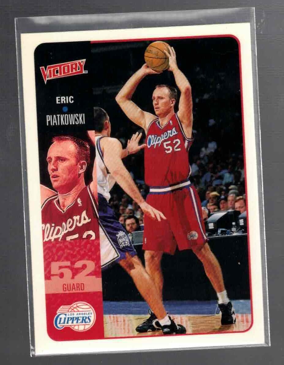 2000-01 Upper Deck Victory Clippers Basketball Card #92 Eric Piatkowski