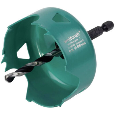 Wolfcraft 5968000 68mm Cup Saw Durable and Precise Cutting Tool