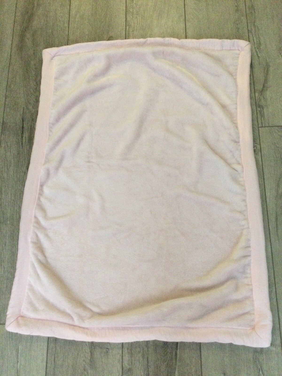 RESTORATION HARDWARE Baby & Child Pink Fleece/Satin Trim “Plush