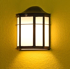 Automatic dusk-to-down Wall Sconce, Wall Mount Light Fixtures,15W LED, Outdoor