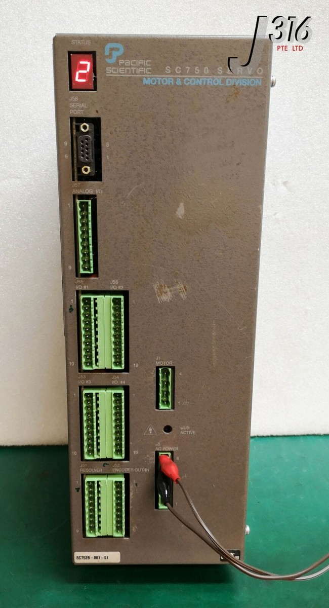 14899 PACIFIC SCIENTIFIC SC750 SERIES SERVO DRIVE,115/230V,1 - 3PH