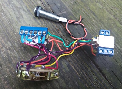 Ibanez RG HSH Solderless Harness 5/w Switch Bourns 500k pots 3/8 KellingSsound