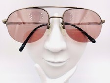 Vintage Lamy 40 Brown Bronze Titanium Pilot Sunglasses FRAMES ONLY