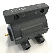 5 OHM IGNITION COIL 65-99 HARLEY POINTS FL FX FXE FXR FLT FXST FXD XLH 31609-65A