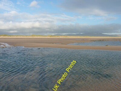 Foto 6x4 Am Strand von Drigg Saltcoats \/SD0796 Eine Mischung aus Sandpool c2015