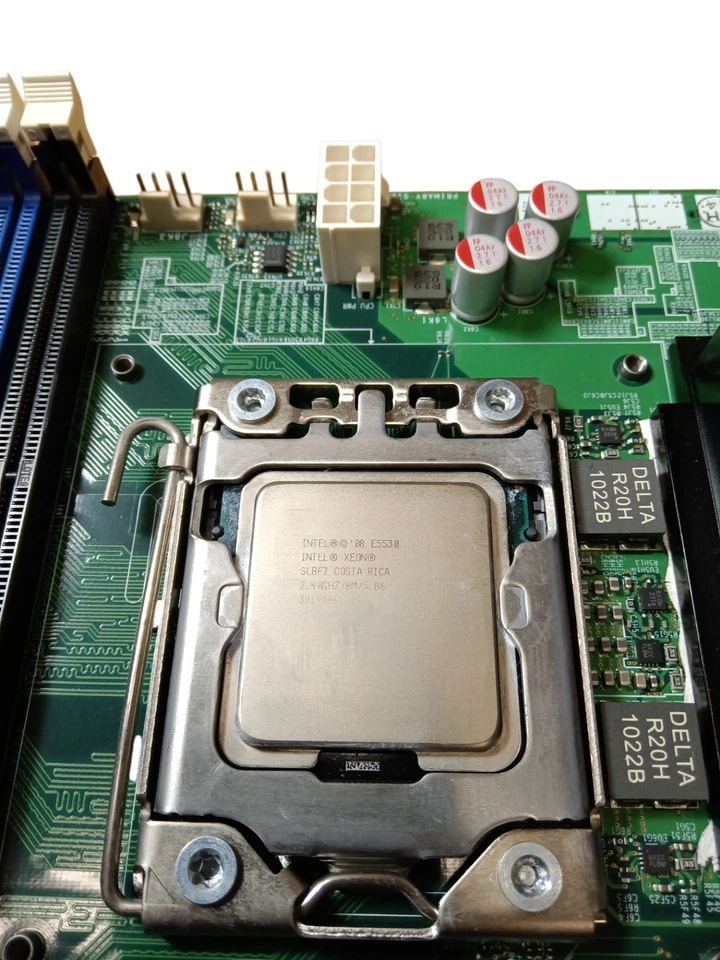 Intel S5500BC LGA1366 Motherboard EATX Server Motherboard W/ 2X Xeon E5530 SLBF7 - Image 4 of 4