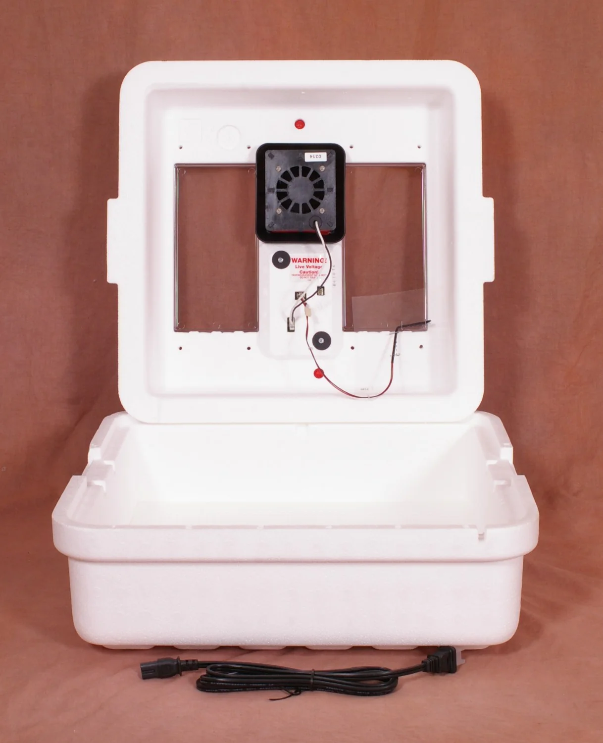 Little Giant Still Air Egg Incubator 9300 Digital Thermostat & Humidity Gauge eBay