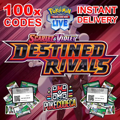 100x Codes Pokemon TCG Live Online Booster Packs *Instant Delivery* | eBay