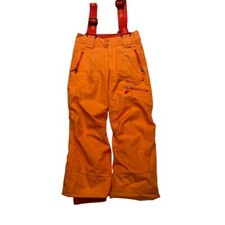 Marmot Girls' Starstruck Orange Snow Pants with Suspenders Size S