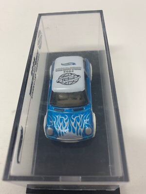 Hot Wheels 2003 World Trade Week Blue w/Flames Mini Cooper | eBay