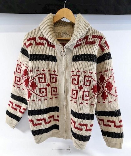 Vintage PENDLETON Zip Wool Cardigan 