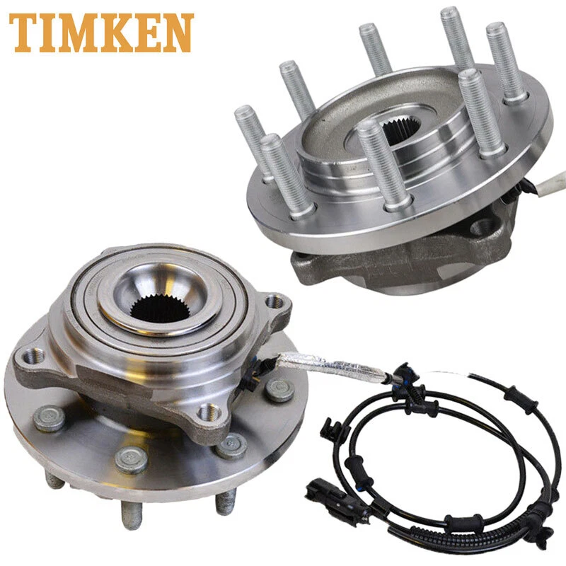 Buje de cojinetes de rueda delantera Timken Ha590628 2 piezas para Ram 2500 2014-2017 2018 8 tacos Foto 4 de 4
