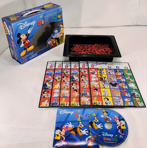 Disney DVD Bingo by Mattel Complete in Great Condition FREE SHIPPING | eBay
