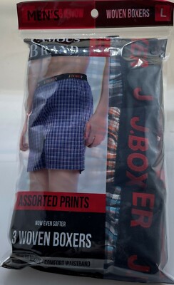 FAMOUS BRAND MEN  BOXER SHORT WOVEN ASSORTED 12 PK