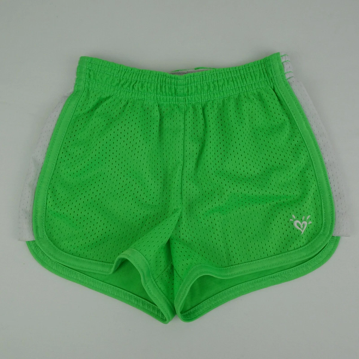 Justice Girls Shorts Green Size 7 Puma Shorts Pink Size S Lot of 2