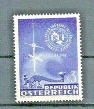 &Ouml;sterreich,1965 100 Jahre Internationale Fernmeldeunion Mi-Nr. 1181 postfrisch
