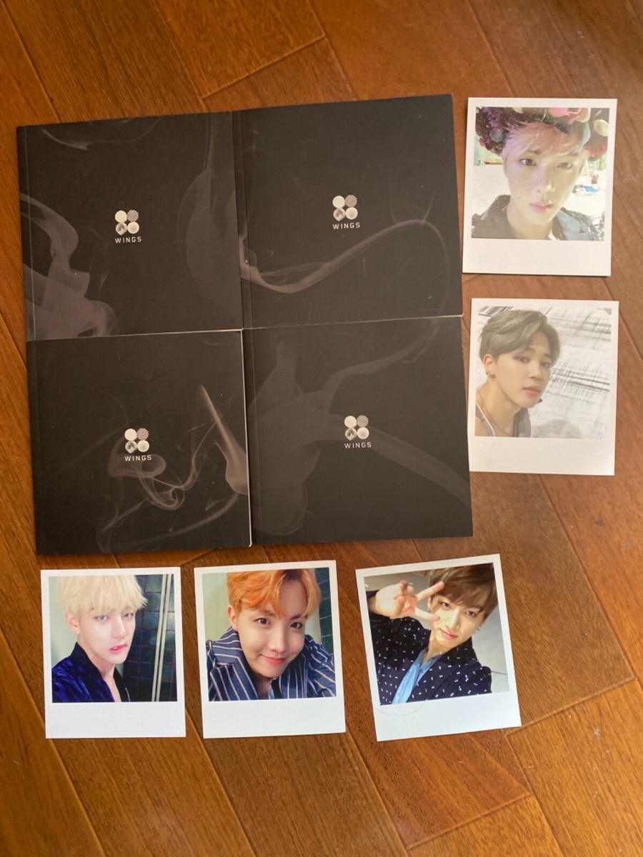 BTS WINGS アルバム　ポラロイド付き Bts wings official polaroid photocard wings album | eBay