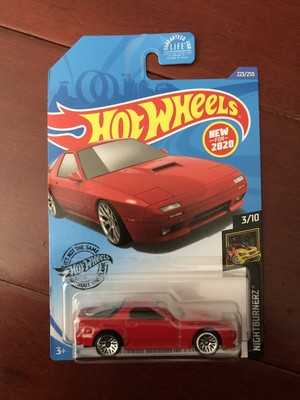 '89 Mazda Savanna RX-7 FC3S #223 Nightburnerz-Red-2020 Hot Wheels Case M - NEW!