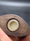 WOOD CARVED SALT & PEPPER SHAKERS 2.5" TALL X 3" COOL VINTAGE — photo 10