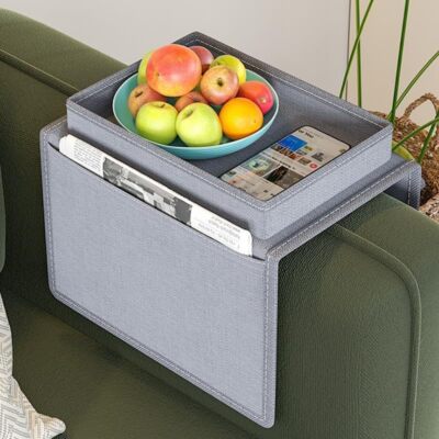 NEW 1 Piece Armchair Organiser Sofa Armchair Organiser with 5 Pockets