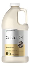 Aceite de ricino para la salud del cabello, pesta as y cejas, 64 fl oz