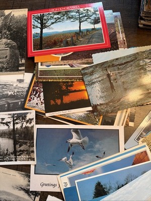 Vintage 850 Postcard Lot RPPC US Landmarks Scenic Locations 1910-1970
