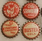 Vintage Bottle Caps Crowns Unused Silver Fox, Old Antique, BB,O-SO Lot Of (12) — photo 2