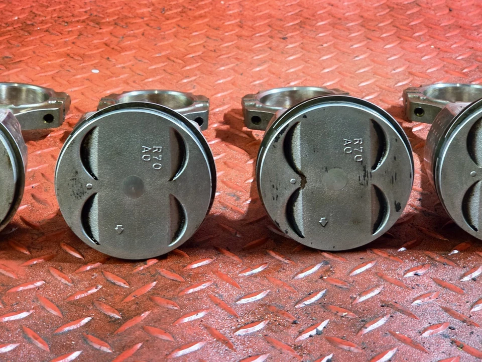 2011-2018 Piston + Connecting Rod Set For Honda Acura Models 3.5 J35 13010r70a10 - Image 4 of 4