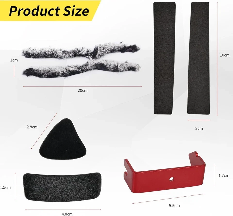 Bow String Silencers for Recurve or Longbow - Recurve Bow Silencers and Dampener - Image 2 of 4