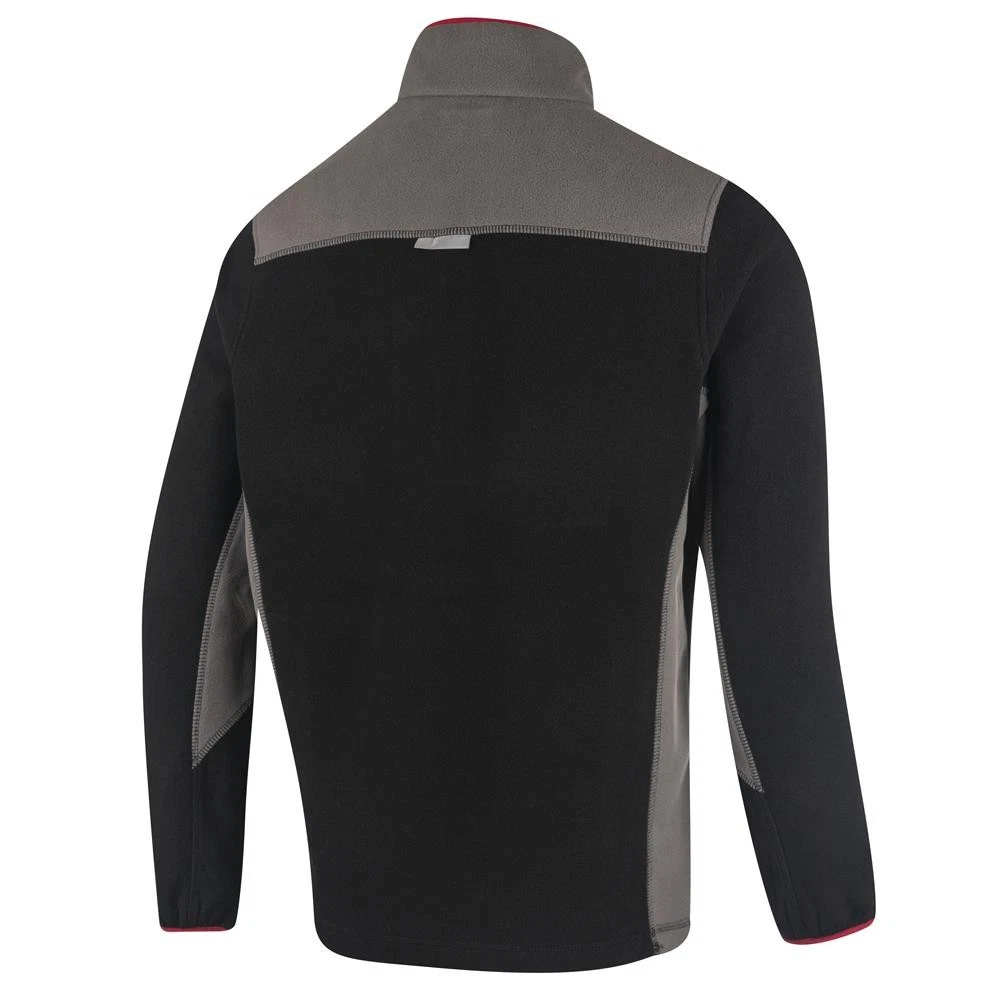 Suéter de trabajo térmico Lee Cooper polar con media cremallera polar polar para hombre
